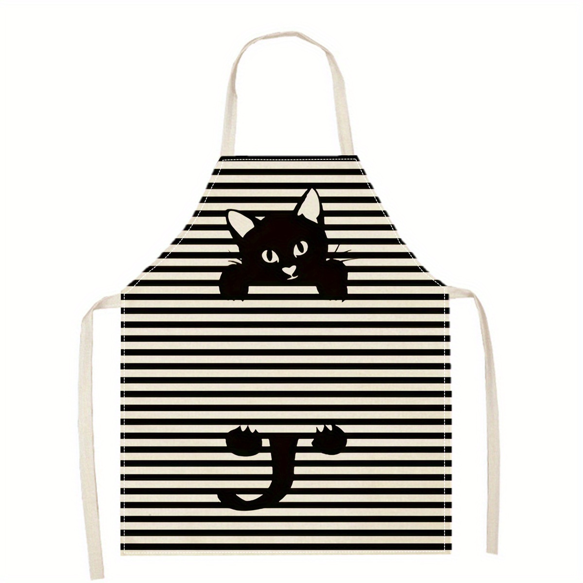 Keten Önlük Komik Kedi Güneş G - Art Craft Gift Ideas incelemesi ve fiyatı