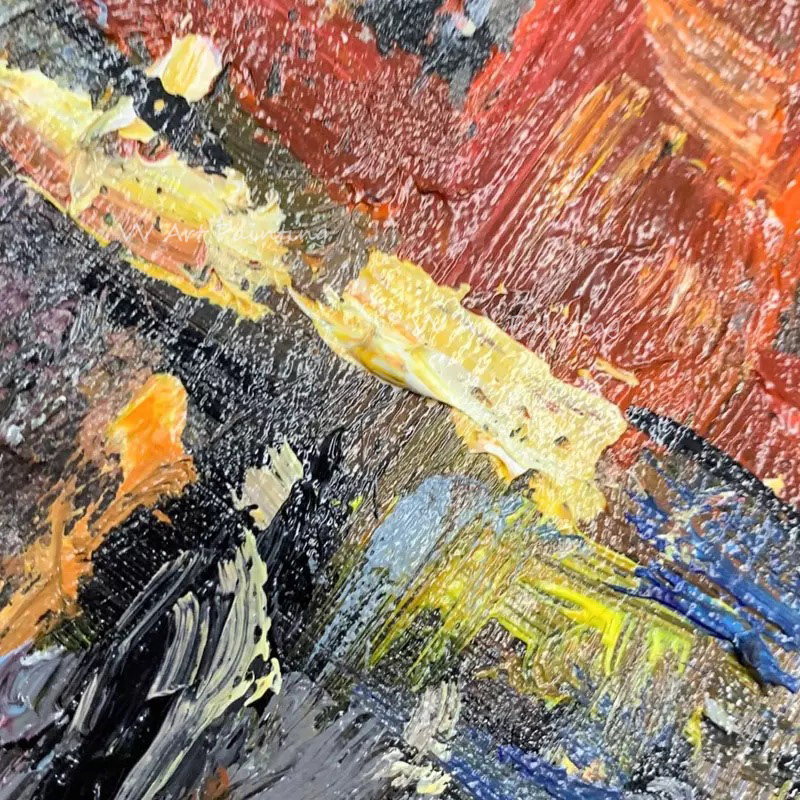 El Boyaması Impasto Şehir Manz - Painting Knife Palette incelemesi ve fiyatı