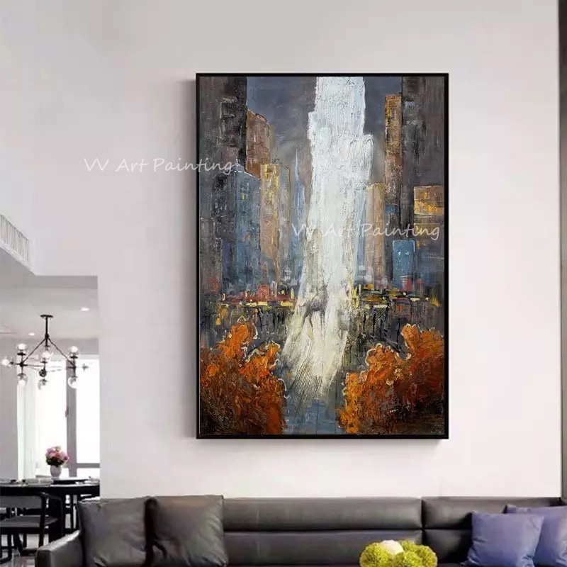 El Boyaması Impasto Şehir Manz - Painting Knife Palette incelemesi ve fiyatı