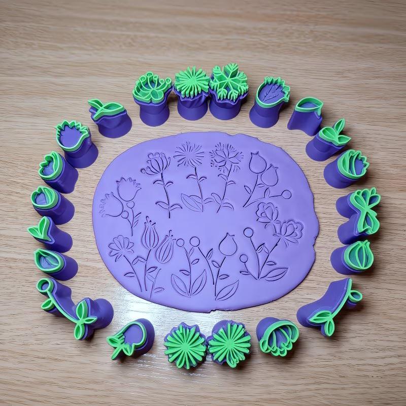 6 Parça Kil Damga Kalıplama Ki - Art Craft Education incelemesi ve fiyatı
